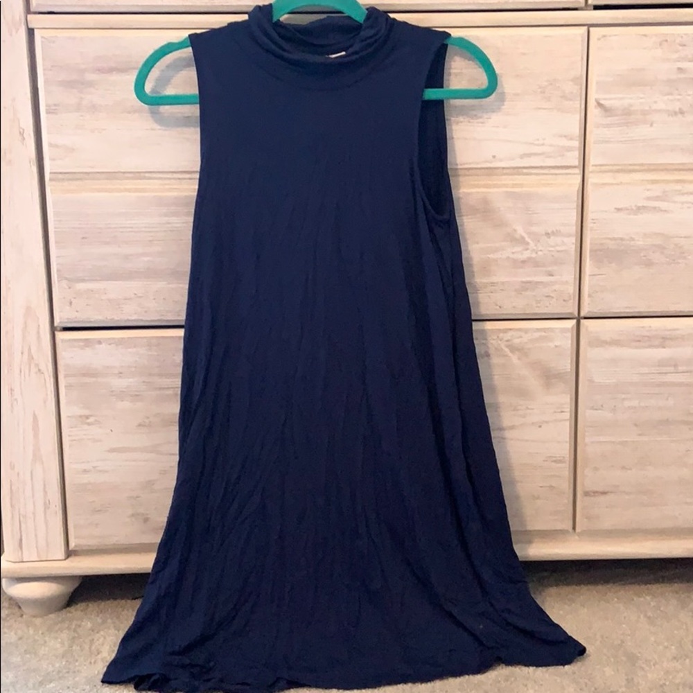 Navy blue dress
